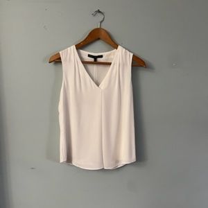 White House Black Market White Sleeveless Blouse  - (OP)